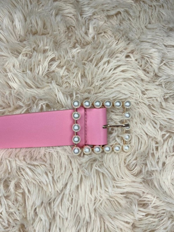 Cinturón Perlas Cuadrado