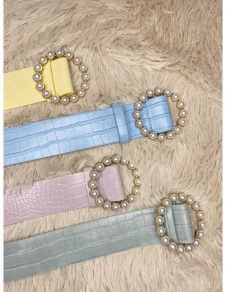 Cinturón Perlas Redondo